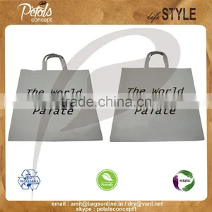 Cotton Promotional Bag With Cotton Self Handle thumbnail-1