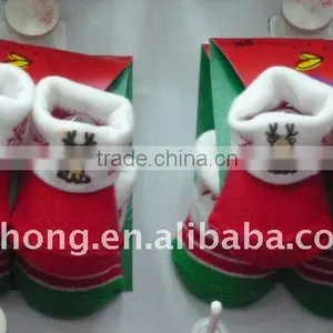 Christmas Toddler Sock David's Deer Baby Sock Baby Footgear thumbnail-1