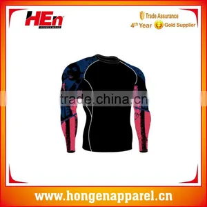 Hongen Apparel Newest Dry Fit Compression Rash Guard thumbnail-1