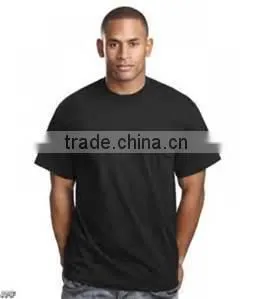 Wholesale 95% Cotton 5% Elastic O Neck Mens Tee Manufacturer White Shirts Blank T-shirt thumbnail-4