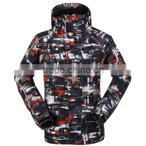Tall Camo Chimney Collar Waterproof Hoodies thumbnail-4
