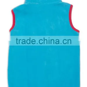 Sleeveless Sweatshirt With Full Zipper thumbnail-3
