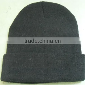 Cheap Black Beanie Hat thumbnail-1