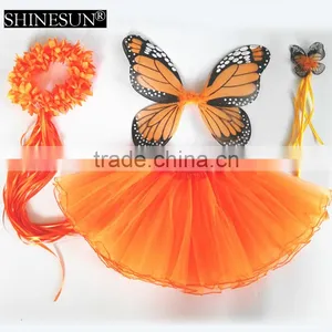 Wholesale Lovely Butterfly Fairy Wings Tutu Costume Sets thumbnail-5
