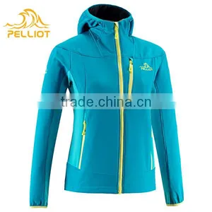 2017 Wholesale Women Winter Clothing Outdoor Jacket Soft Shell Jacket thumbnail-1