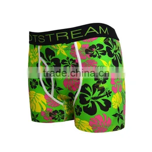 Custom 95% Cotton 5% Spandex Boxer Men Underwear Your Brand Boxer Shorts thumbnail-2