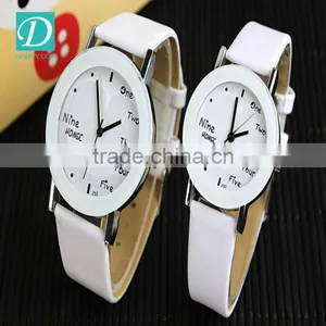 2016 Colorful Geneva Leather Casual Quartz Watch Student Wrist Watch thumbnail-3