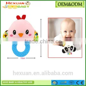 New High Quality Baby Wrist Rattle Toy Plush Hand Bell Ring For Infant thumbnail-5