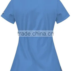 Women's Solid Mock Wrap Top With Side Tie thumbnail-2