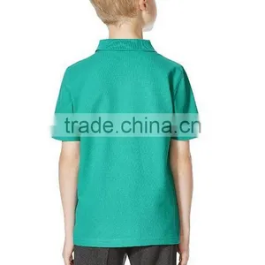 High Quality Summer Cheap School Uniform Polo Shirt Style thumbnail-3