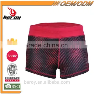 BEROY Fashion Gym Short Printed Yoga Pants for Woman thumbnail-1