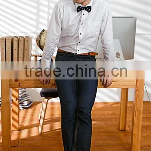 Latest Shirt Designs for Boys/custom Man's Dress Shirt thumbnail-4