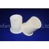 High Temperature Resistant Yellow 99% Alumina / AL2O3 Ceramic Tubes Wear Parts thumbnail-1