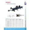 Germanic Nude Axle of Trailer Axle for Heavy Vehicle thumbnail-1