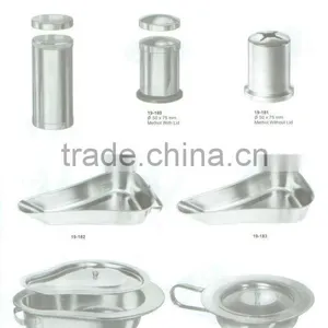 Hospital Wares, Bowls, Instruments, Bed Pan Holloware thumbnail-1