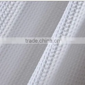 Wholesale 100% Cheap Quilted Cotton Waffle Bathrobes Made in China thumbnail-3