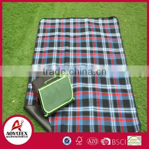Noraml Pattern Picnic Blanket for Stock, Wholesale Outdoor Waterproof Camping Mat, 100% Acrylic Picnic Blanket thumbnail-4