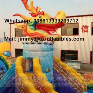 Factory Price 0.55MM PVC Outdoor Inflatable Play Equipments,Giant Children Inflatable Jumping Bouncer For Sale thumbnail-3