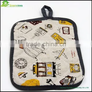 Kitchen Plain Pot Holder Custom Silicone Holder Heat Insulation Rubber Hot Pot Mat thumbnail-1