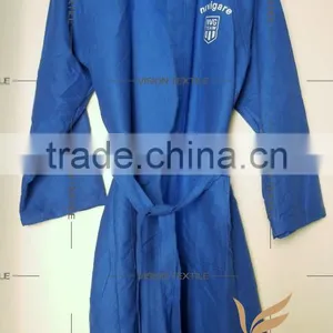 Polyester Hooded Microfiber Bathrobe thumbnail-1