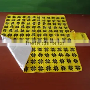 Outside Thickened Foam Oxford Fabric Camping Shelter Tent Tarp Canopy Cover Tent Groundsheet Camping Blanket Tent Mat thumbnail-1