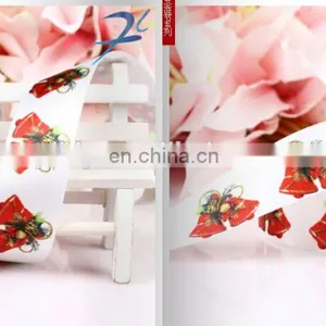 Hot Sell Stock Printed Christmas Ribbon thumbnail-2