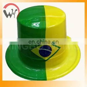 Brazil World Cup 2014 Pvc Top Hat thumbnail-1