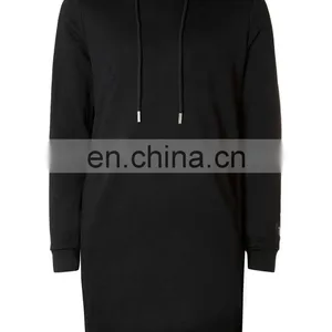 Mens Black Longline Fit And Side Pockets Hoodie thumbnail-4