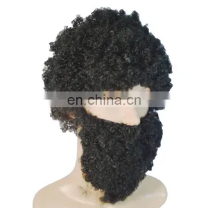 Fake Beard Afro Beard Wig FGM-0305 thumbnail-1