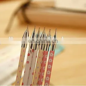 Creative Stationery Black Gel Pen Diamond Head Refills For 0.38mm Office Supplies Flower Printed Gel Pen Refill thumbnail-5
