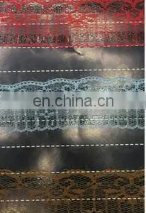 2017 HOT SALES FLOWER LACE ACCESSORIES 4.5CM WIDE COLORFUL LACE ACCESSORIES FASHION LACE ACCESSORIES FOR DIY CLOTHES thumbnail-1