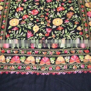 Pashminas Wool Shwals With Embroidered thumbnail-6