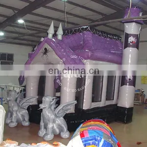 Classical Halloween Inflatable Haunted House for Sale thumbnail-4