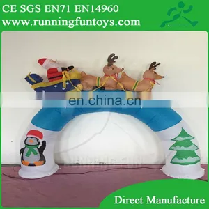 Mini Christmas Decorations Inflatable Arch Advertising Christmas Inflatable Arch thumbnail-1