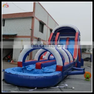 Customized Giant Outdoor Inflatable Water Slide for Water Park thumbnail-3