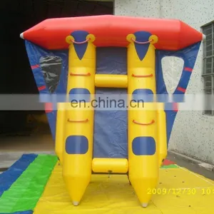 PVC Inflatable Flying Fish Sea Toys Inflatable Flying Banana Boat thumbnail-1