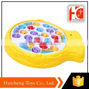 Hot Selling 2017 Electric Magnetic Battery Operated Fishing Game Baby Toy With Music thumbnail-1