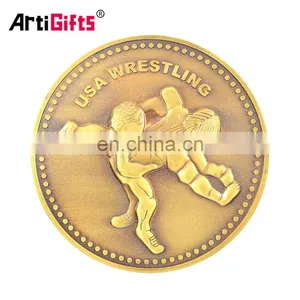 Wholesale Custom Russia Dubai Old Islamic Souvenir Commemorative Challenge Coin thumbnail-2