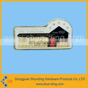 Customized Brand Logo Brush Line Aluminum Nameplate thumbnail-1