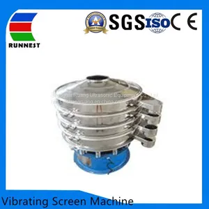 220V Electric Vibrating Screen Industrial Filter Sieve Machine With #20,#40,#100 Mesh Screens thumbnail-1