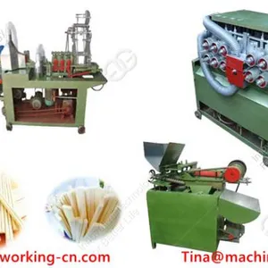 Low Price and High Effiency Wooden Toothpick Making Machine in China thumbnail-1