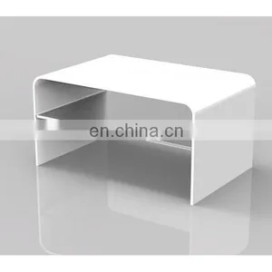 Custom Design Clear Acrylic Table,bespoke Acrylic Luxury Furniture for Living Room thumbnail-1