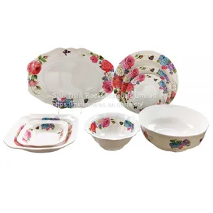 Unbreakable Melamine Dinner Set With Color Box thumbnail-1