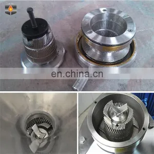 Homogeneous Vertical Jml 50 Lab Chocolate Colloid Mill Grinding Machine for Sesame Butter thumbnail-4