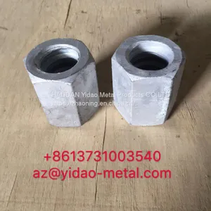 M25 Lock Nut Long , Full Hex Nut, Hexagonal Nut, thumbnail-2
