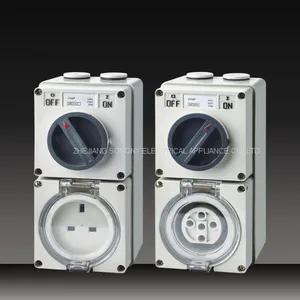Weather Proteced Isaolating Switch Push Button Switches to IP66 Combination Switched Sockets thumbnail-2
