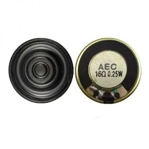 Top Sale 20mm Speaker Parts 16ohm 0.25w Micro Speakers for Earphone thumbnail-1
