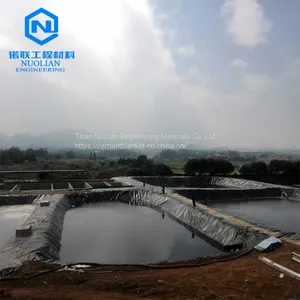 Geomembrane Smooth and Textured Geomembrane Thickness 0.3~3mm Landfill Lake Wetland River Pond Liner thumbnail-2