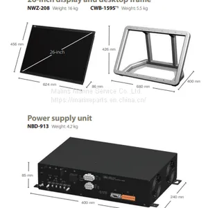 JRC 7ZYNA4006 CCU Fan for JMR-9200/7200 Series Marine Radar thumbnail-1