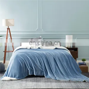Custom Personalized Winter Thick Sherpa Blanket Throw Home Christmas Fleece Sherpa Blanket thumbnail-3